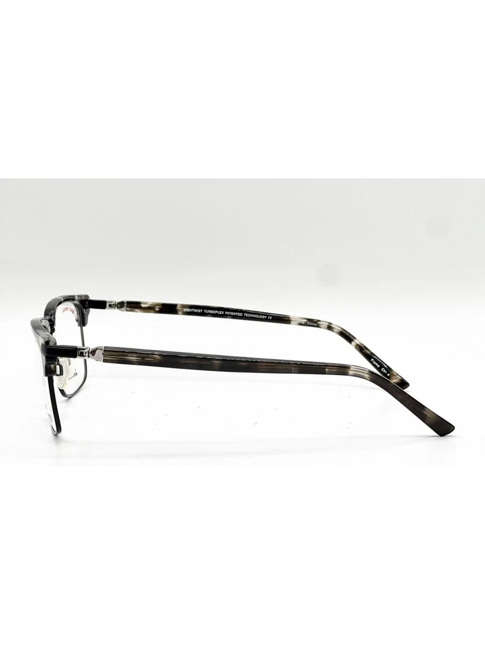 Easytwist Et993 20 Demi Brown Dark Grey Authentic Eyeglasses 53-18-140